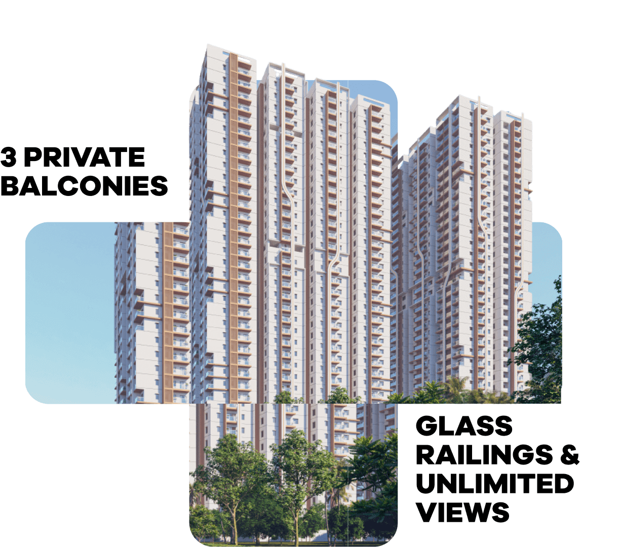 2 and 3 BHK Hybrid Homes in Nallagandla, Gachibowli Vertex 33 West